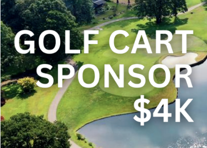 Golf Cart Sponsorship, $4,000.00