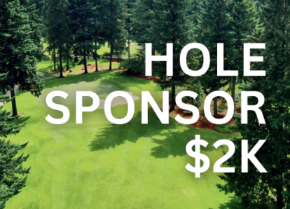 Hole Sponsorship, $2,000.00