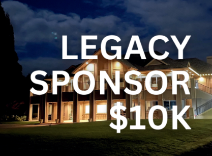 Legacy Sponsorship, $10,000.00